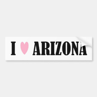 JAG ÄLSKAR DEN ARIZONA BILDEKALET BILDEKAL