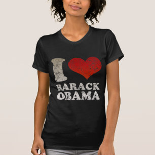 Jag älskar den Barack Obama t skjortan T-shirt