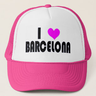 Jag älskar den Barcelona hatten Keps