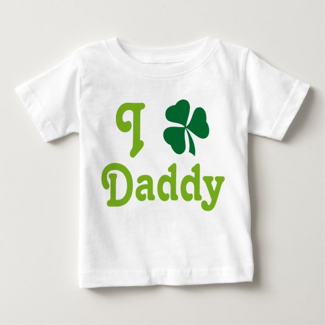 Jag älskar den begynna Shamrockutslagsplatsen för T Shirt (Framsida)