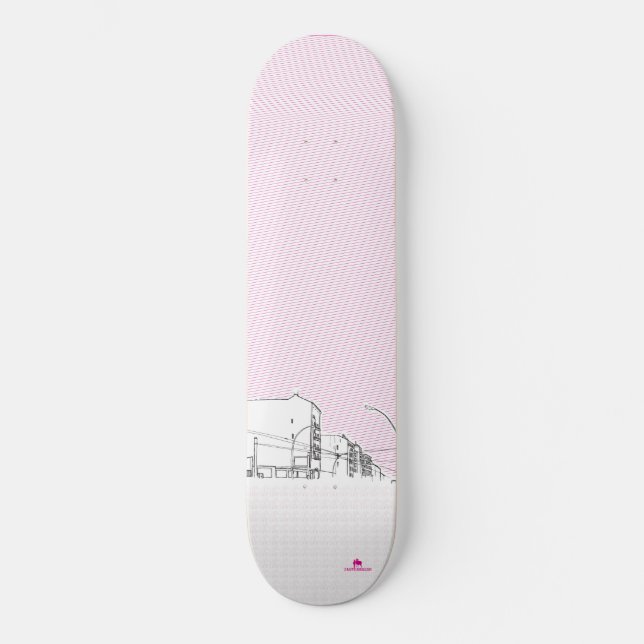 Jag älskar den Berlin skateboarden Skateboard Bräda 20,5 Cm (Framsida)