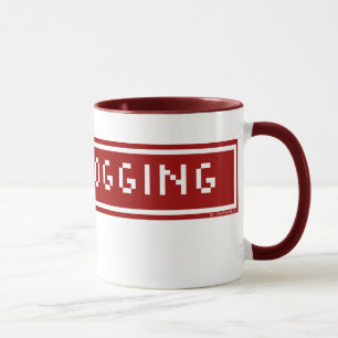 Jag älskar den Blogging bloggen knäppas muggen Mugg