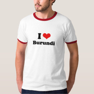 Jag älskar den Burundi tshirten T Shirt