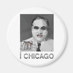 JAG ÄLSKAR den CHICAGO magneten Magnet