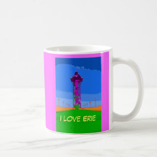 Jag älskar den Erie muggen Kaffemugg