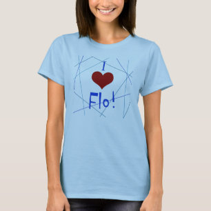Jag älskar den Flo skjortan Tee Shirt