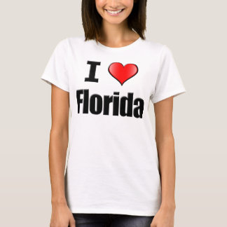 Jag älskar den Florida T-tröja - kvinnor T Shirt