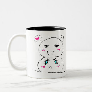 Jag älskar den GerIta muggen Två-Tonad Mugg