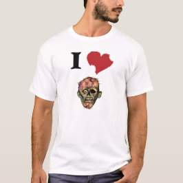 JAG ÄLSKAR den grafiska T skjortan för ZOMBIES Shirt