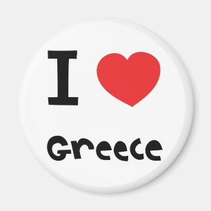 Jag älskar den greece magneten magnet