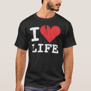 Jag älskar den grundläggande mörka T-tröja fö Tee Shirt