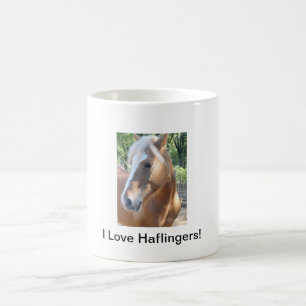 Jag älskar den Haflingers muggen Kaffemugg