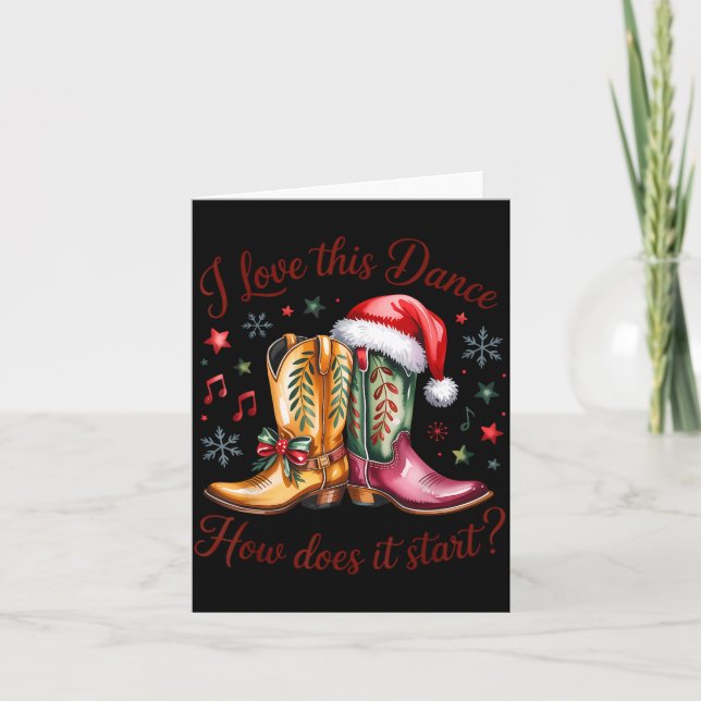 Jag älskar den här dansen Hur startar den Line Dan Kort (Framsida)