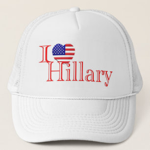 Jag älskar den Hillary hatten Keps