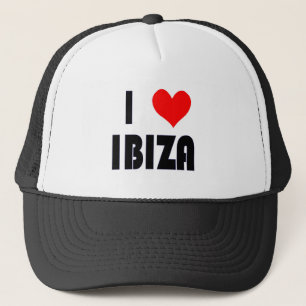 Jag älskar den Ibiza hatten Keps