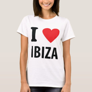 Jag älskar den Ibiza symbolen Tee Shirt