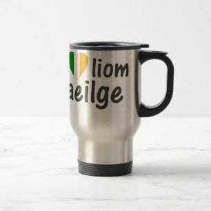 Jag älskar den irländska Gaeilge Gaelickoppen Resemugg