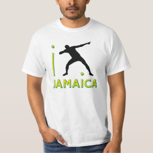 JAG ÄLSKAR den JAMAICA T-tröja Tröja