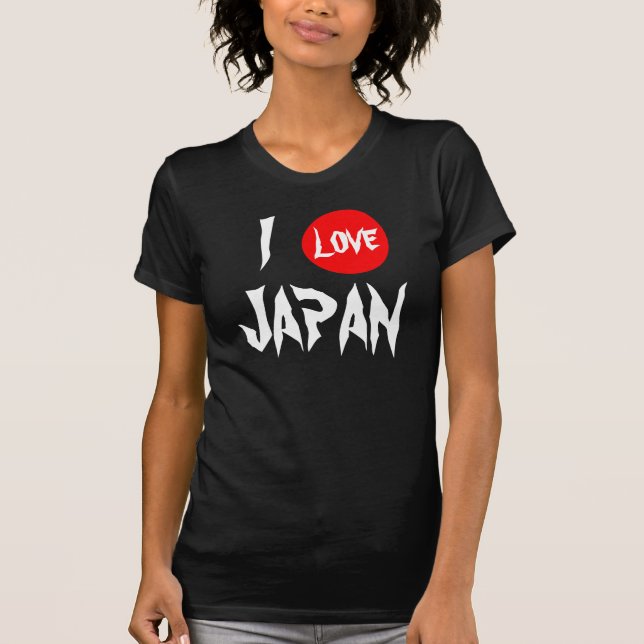 Jag älskar den Japan | T-tröja T-shirt (Framsida)