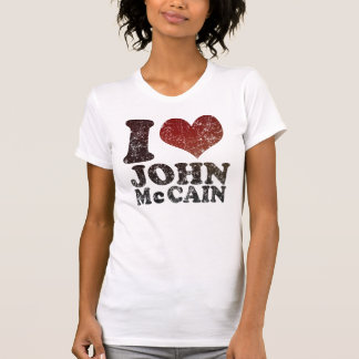 Jag älskar den John McCain t skjortan T-shirt