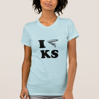 Jag älskar den Kansas T-tröja T-shirt