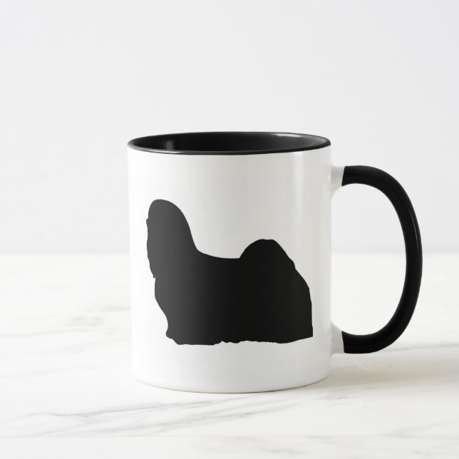 Jag älskar den Lhasa Apsos muggen Mugg (Höger)