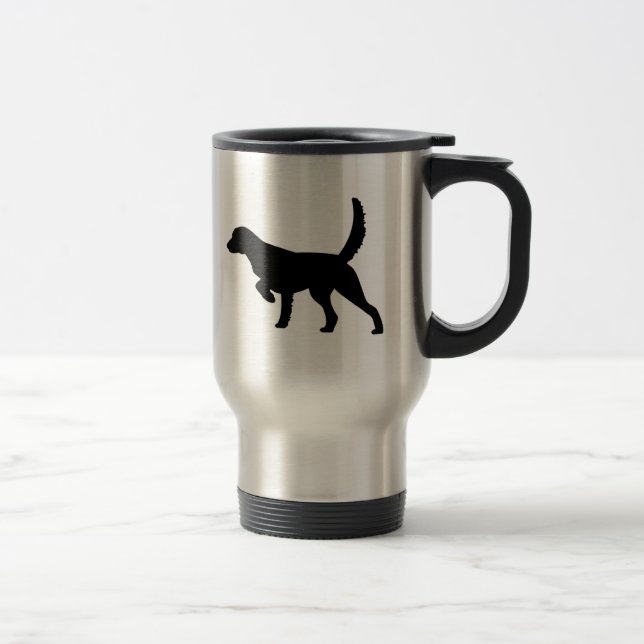 Jag älskar den Llewellin Setterstravel mug Resemugg (Höger)