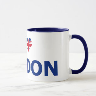 Jag älskar den London muggen Mugg