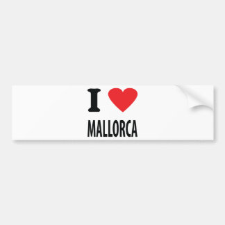 Jag älskar den mallorca symbolen bildekal