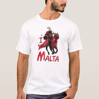 JAG ÄLSKAR den MALTA T-tröja T-shirt