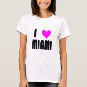 Jag älskar den Miami Florida USA t-skjortan T-shirt