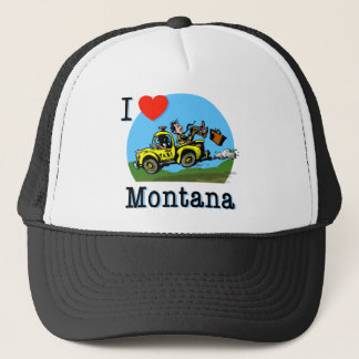 Jag älskar den Montana landtaxin Keps