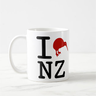 Jag älskar den nyazeeländska kaffemuggen kaffemugg