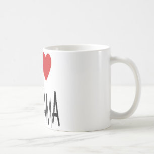 Jag älskar den obama muggen kaffemugg