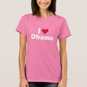 Jag älskar den Obama T-tröja Tee Shirt