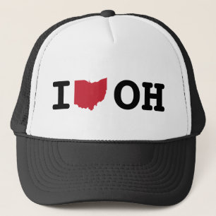 Jag älskar den Ohio hatten Truckerkeps