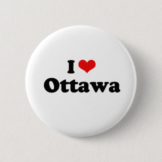 Jag älskar den Ottawa tshirten Knapp