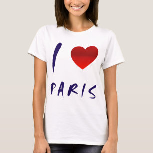 Jag älskar den Paris skjortan T-shirt