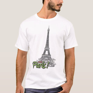 Jag älskar den Paris skjortan T Shirt