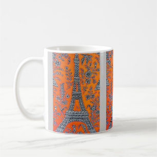 Jag älskar den Paris vintageParis muggen Kaffemugg