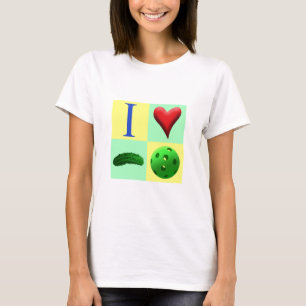 Jag älskar den Pickleball tshirten T Shirt