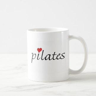 Jag älskar den Pilates muggen Kaffemugg