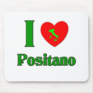 Jag älskar den Positano italien Musmatta