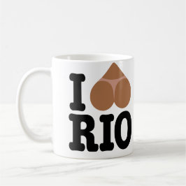 Jag älskar den Rio kaffemuggen Kaffemugg