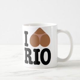 Jag älskar den Rio kaffemuggen Kaffemugg