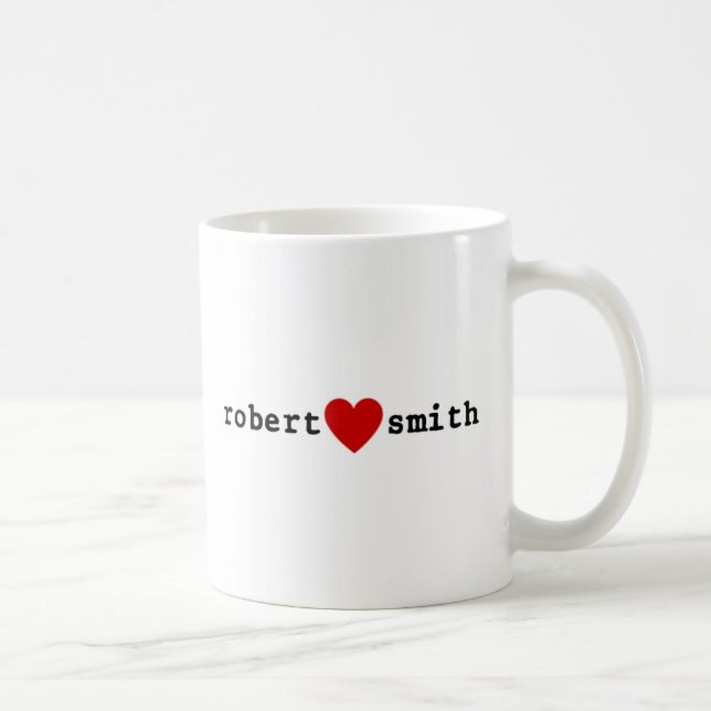 Jag älskar den Robert smeden Kaffemugg (Höger)