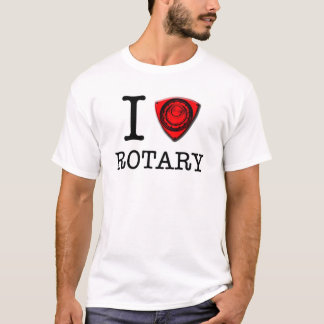 Jag älskar den roterande motorn tee shirt