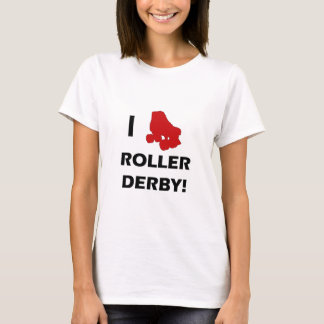 Jag älskar den rullDerby T-tröja T-shirt