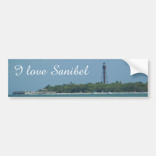 Jag älskar den Sanibel bildekalet Bildekal