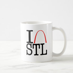 Jag älskar den Sanktt Lous muggen Kaffemugg